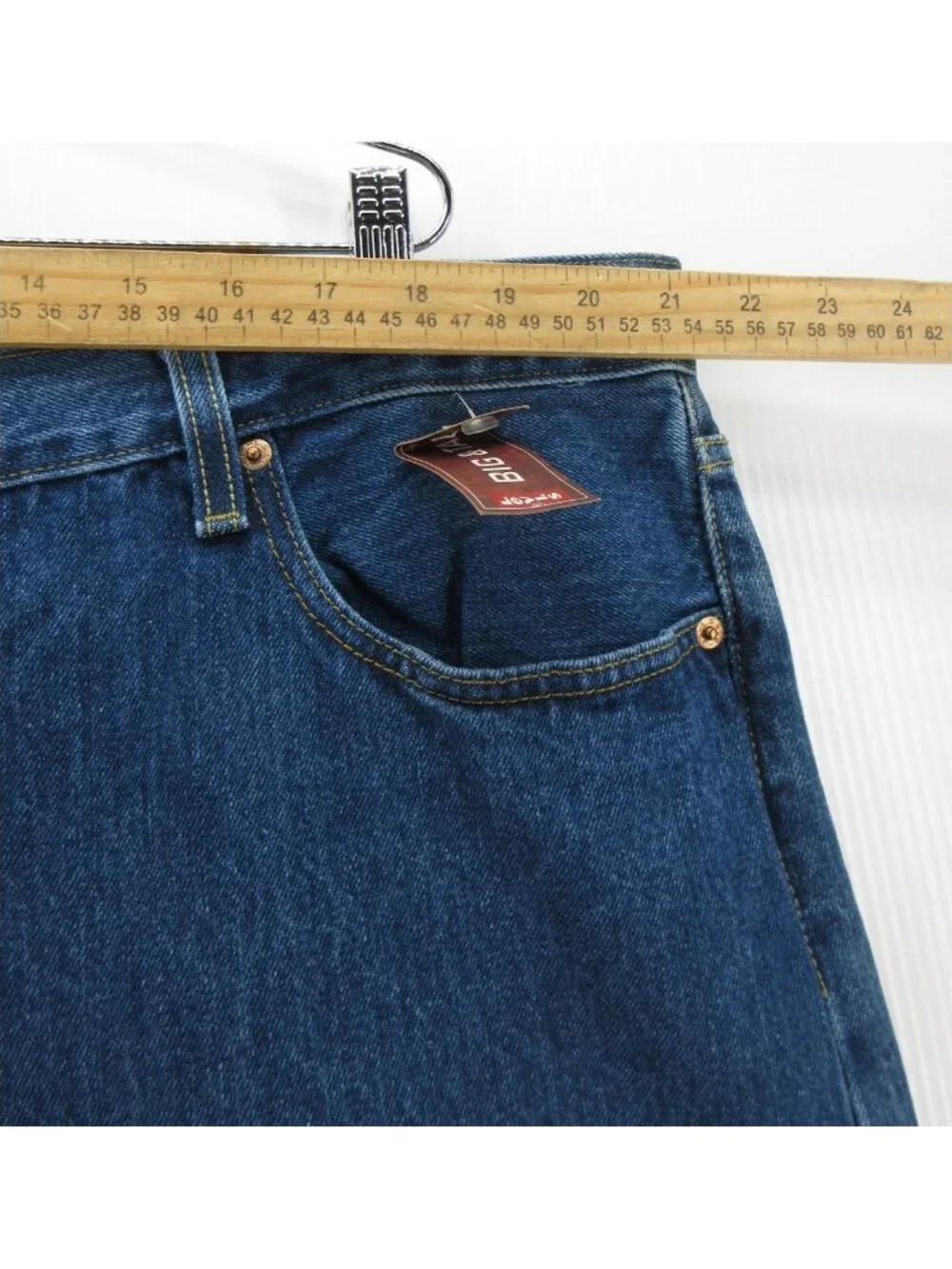 Levis 501 Jeans 44X34 Original Fit Straight Leg Button Fly Denim NEW